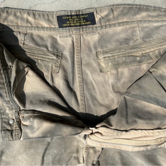 SOLD - Y2K Overdyed Surplus Cargo Pants - Picture 14 of 15